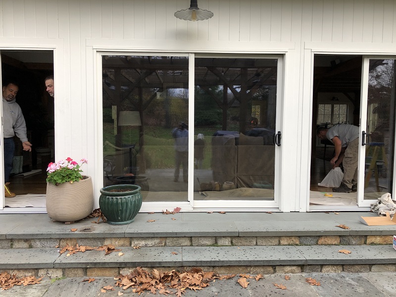 Patio door replacement in Redding, CT